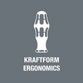 Wera 05105622001 Kraftform Plus Lasertip 335/350/355/6 6-Piece Screwdriver Set Wera