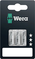 Wera 05073311001 855/1 Z Screwdriver Bits, 3 Pieces Wera