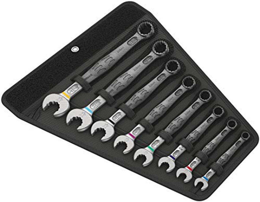 Wera 05020241001 6003 Joker 8 Imperial Set 1 Combination Wrench Set, Imperial Wera