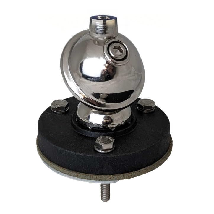 Hustler / New-Tronics Antenna Corp. Stainless Steel CB Antenna Ball Mount SSM-2 Hustler