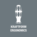 Wera 05051464001 Kraftform ESD 816 R Hexagon Bitholding Screwdriver, Non-Magneti Wera