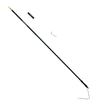 Wilson Antennas 305-483 CB Antenna Silver Load FGT Series 3FT Fiberglass Whip Antenna AM|FM Ready-Black Wilson