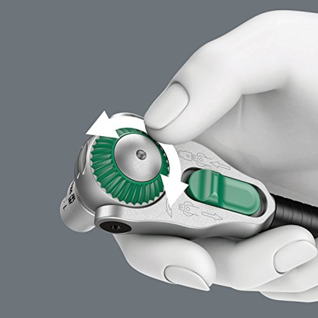 Wera 05003600001 Zyklop 8000 C, 1/2-inch Drive Ratchet Wera
