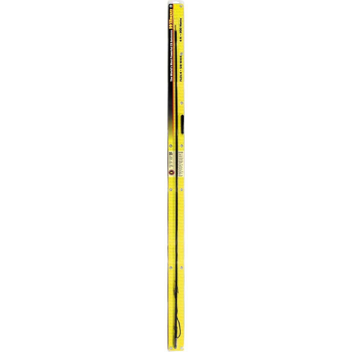 Wilson 305-4FD Silver Load Series 4 Foot CB Antenna Flex Whip Wilson
