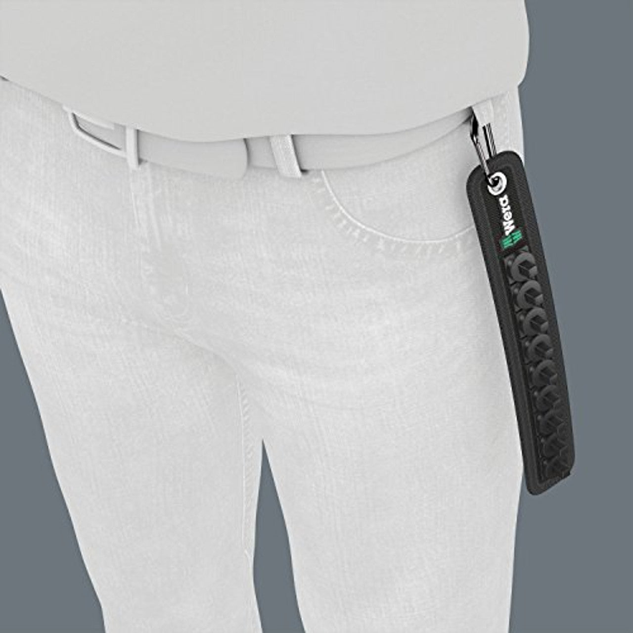 Wera 05003891001 Socket Rail A (Textile Belt), 9 Location, unloaded Wera
