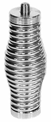 Hustler C-30 4" Chrome Spring 3/8 x 24 Hustler