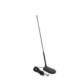 KALIBUR - KMAG2 18" Tall Low Profile Magnetic Mount CB Antenna with Built-in Shock Spring, 18' Coax Cable & Connector Kalibur