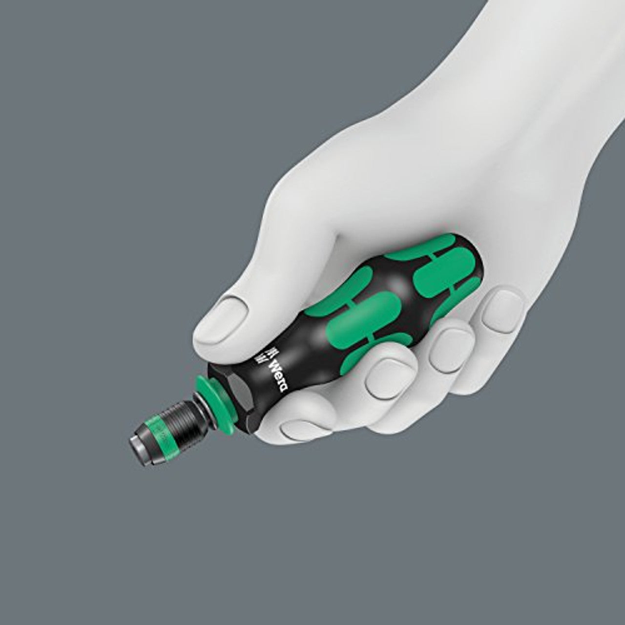 Wera 05051482001 Kraftform 817 R Hexagon Bitholding Screwdriver, Rapidator Wera