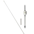 Wilson 305-497 T2000 Series Black Mobile CB Trucker Antenna with 10-Inch Shaft 49-Inch Steel Whip 3500 Watts AM|FM Ready CB Radio Antenna - White Wilson