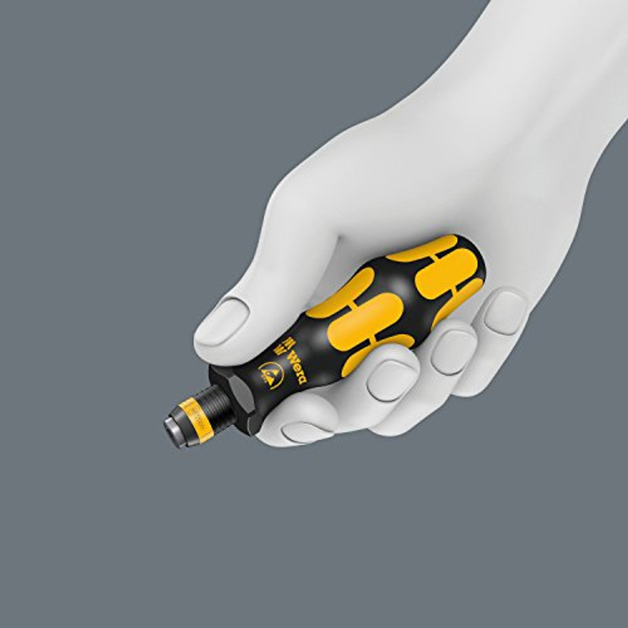 Wera 05051464001 Kraftform ESD 816 R Hexagon Bitholding Screwdriver, Non-Magneti Wera