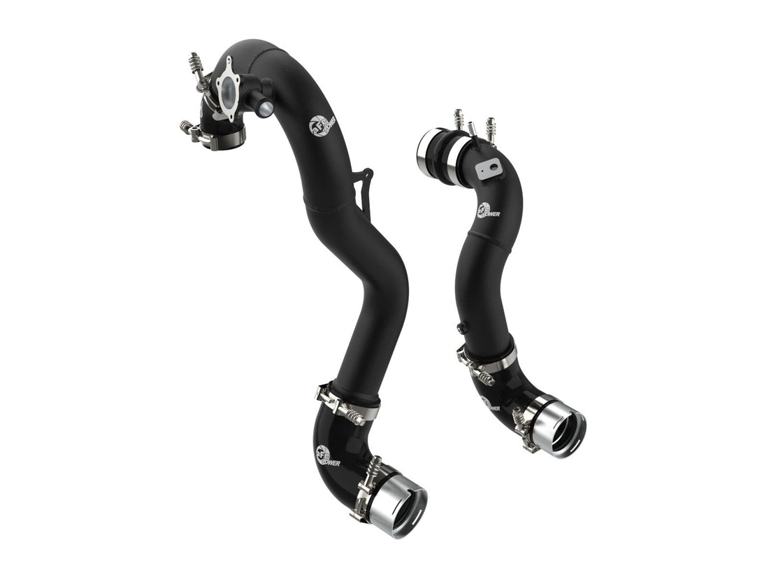 aFe Power 46-20574-B BladeRunner Aluminum Hot and Cold Charge Pipe Kit Black (Ford Bronco 21-24 L4-2.3L (t)) Afe Power