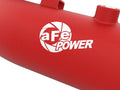 aFe Power 46-20684-R BladeRunner Aluminum Hot and Cold Charge Pipe Kit Red (Ford Diesel Trucks 23-24 V8-6.7L (td) High Output) Husky Liners
