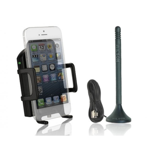 Wilson 460107 Sleek 4G 5-Band Cradle Signal Booster for 2G, 3G and 4G LTE WILSON