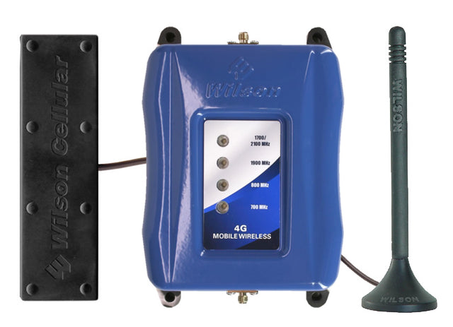 Wilson 460108 Mobile 4G Signal Booster Kit - Voice, 3G & 4G LTE for all Carriers WILSON