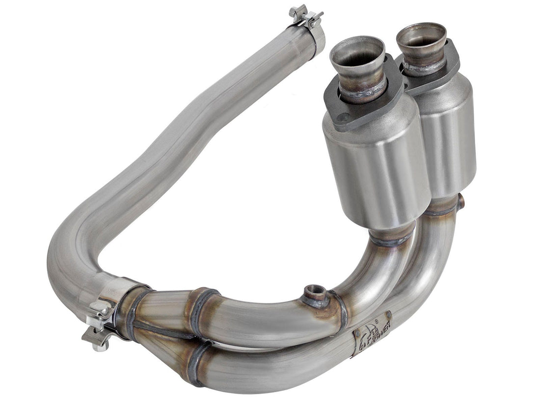 aFe Power 47-48003 aFe POWER Direct Fit Catalytic Converter Replacement Front (Jeep Wrangler (TJ/LJ) 04-06 L6-4.0L) aFe Power
