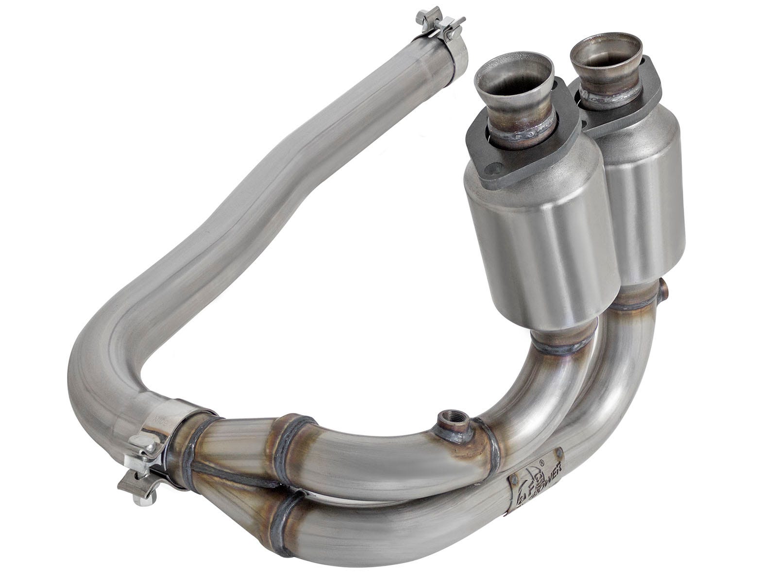 aFe Power 47-48003 aFe POWER Direct Fit Catalytic Converter Replacement Front (Jeep Wrangler (TJ/LJ) 04-06 L6-4.0L) aFe Power