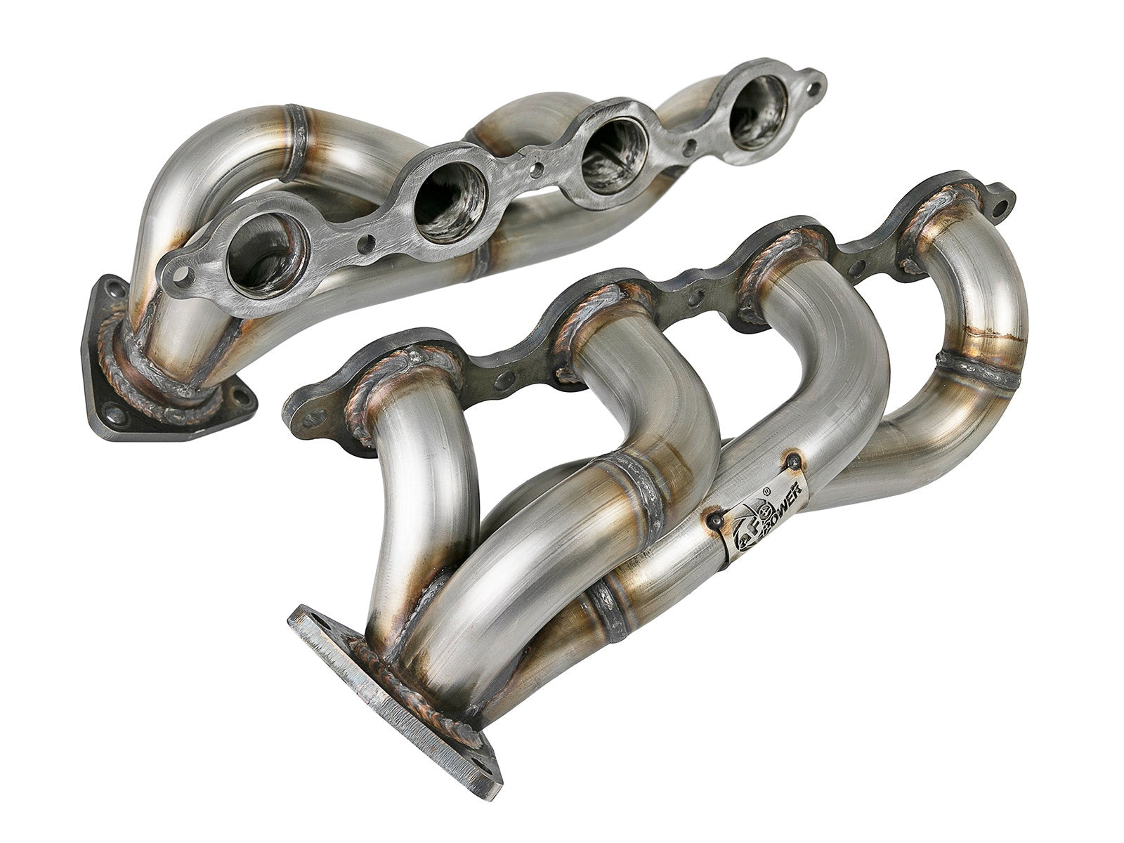 aFe Power 48-34134 Twisted Steel 304 Stainless Steel Headers (GM Silverado/Sierra 1500 19-24 V8-5.3L/6.2L) Husky Liners