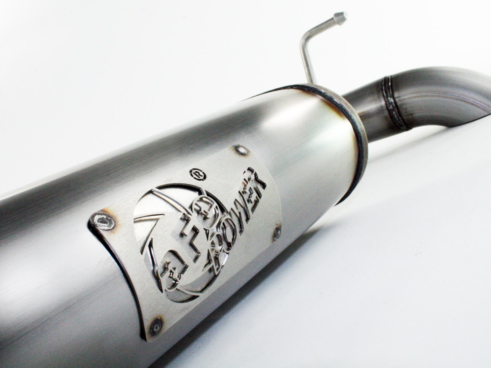 aFe Power 49-46219 MACH Force-Xp 2-1/2" 409 Stainless Steel Axle-Back Exhaust System (Jeep Wrangler (JK) 07-18 V6-3.6/3.8L) Husky Liners