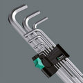 Wera Hex-Plus Chrome-Plated Long Shaft Metric L-Key Allen Wrench, 7 (5022181001) Wera