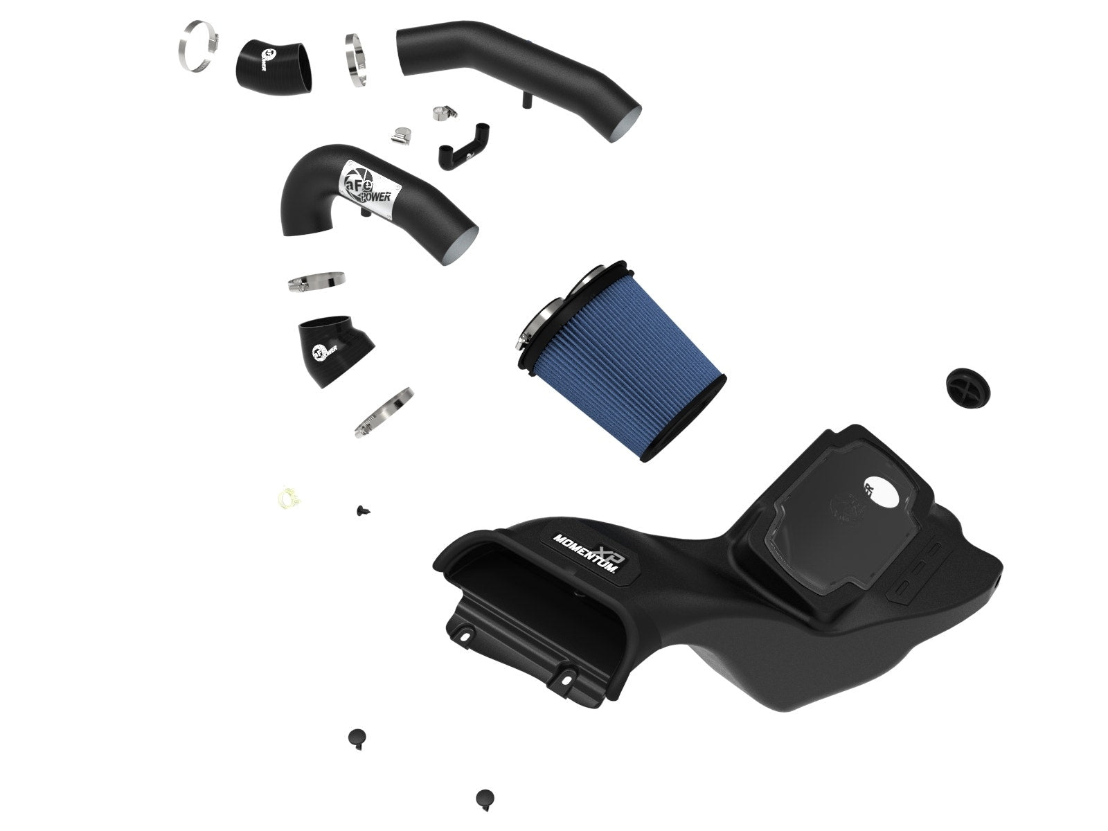 aFe Power 50-30072R Momentum XP Cold Air Intake System - Black w/ Pro 5R Filter (Ford F-150 Raptor 21-24 V6-3.5L (tt)) aFe Power