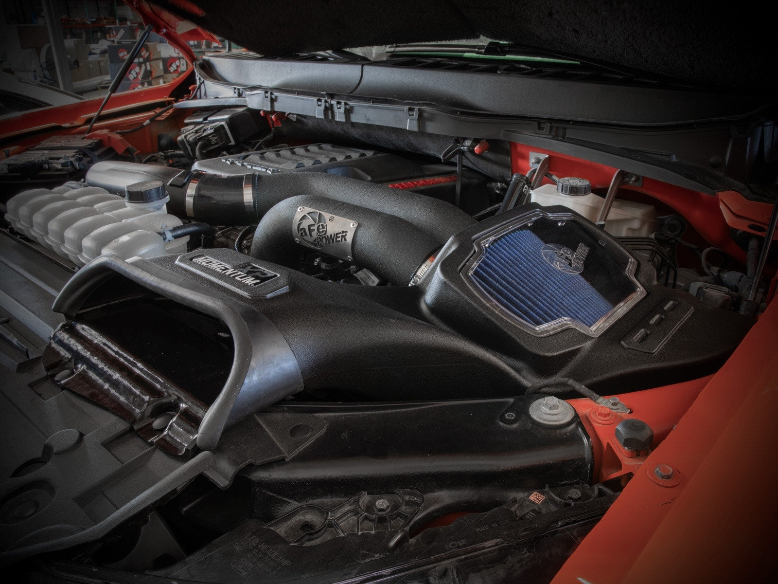 aFe Power 50-30072R Momentum XP Cold Air Intake System - Black w/ Pro 5R Filter (Ford F-150 Raptor 21-24 V6-3.5L (tt)) aFe Power