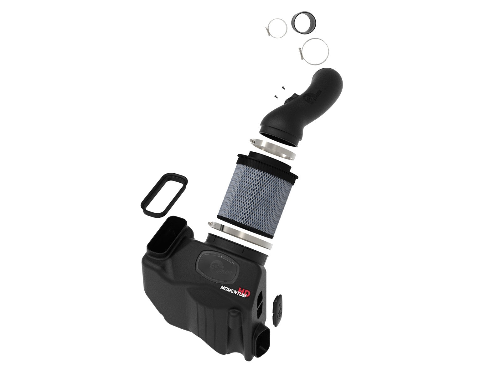 aFe Power 50-70056T Momentum HD Cold Air Intake System w/Pro 10R Filter (GM Diesel Trucks 20-24 V8-6.6L (td) L5P) American Autowire