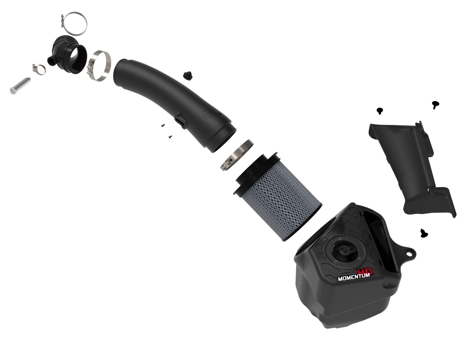 aFe Power 50-70062T Momentum HD Cold Air Intake System w/ Pro 10R Filter (Jeep Wrangler (JL)/Gladiator (JT) 20-23 V6-3.0L (td) EcoDiesel) aFe Power
