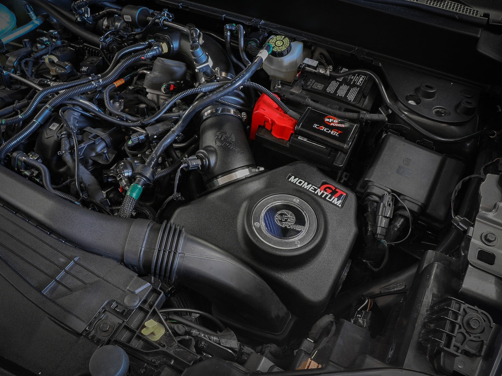 aFe Power 50-70079R Momentum GT Cold Air Intake System w/ Pro 5R Filter (Ford Bronco Sport 21-24 L4-2.0L (t)) aFe Power