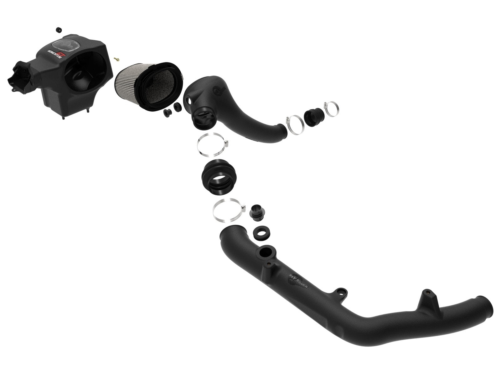 aFe Power 50-70081D Momentum GT Cold Air Intake System w/ Pro DRY S Filter (Ford Bronco 21-24 V6-2.7L (tt)) aFe Power