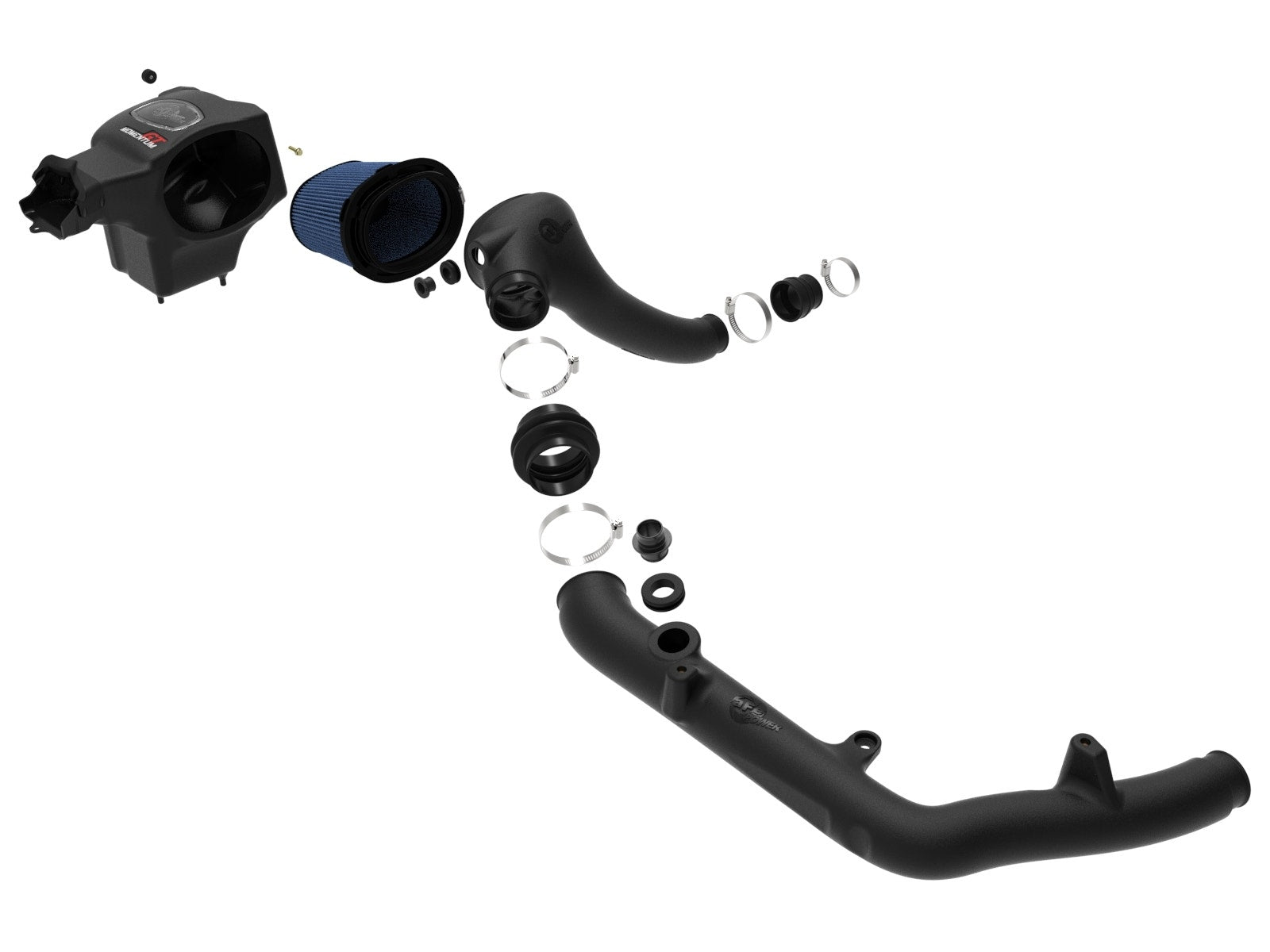aFe Power 50-70081R Momentum GT Cold Air Intake System w/ Pro 5R Filter (Ford Bronco 21-24 V6-2.7L (tt)) Afe Power