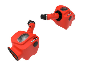 aFe Power 50-70091DR Momentum GT Red Edition Cold Air Intake System w/ Pro DRY S Filters (Toyota Land Cruiser (J300) 22-24 V6-3.4L (tt)) Husky Liners