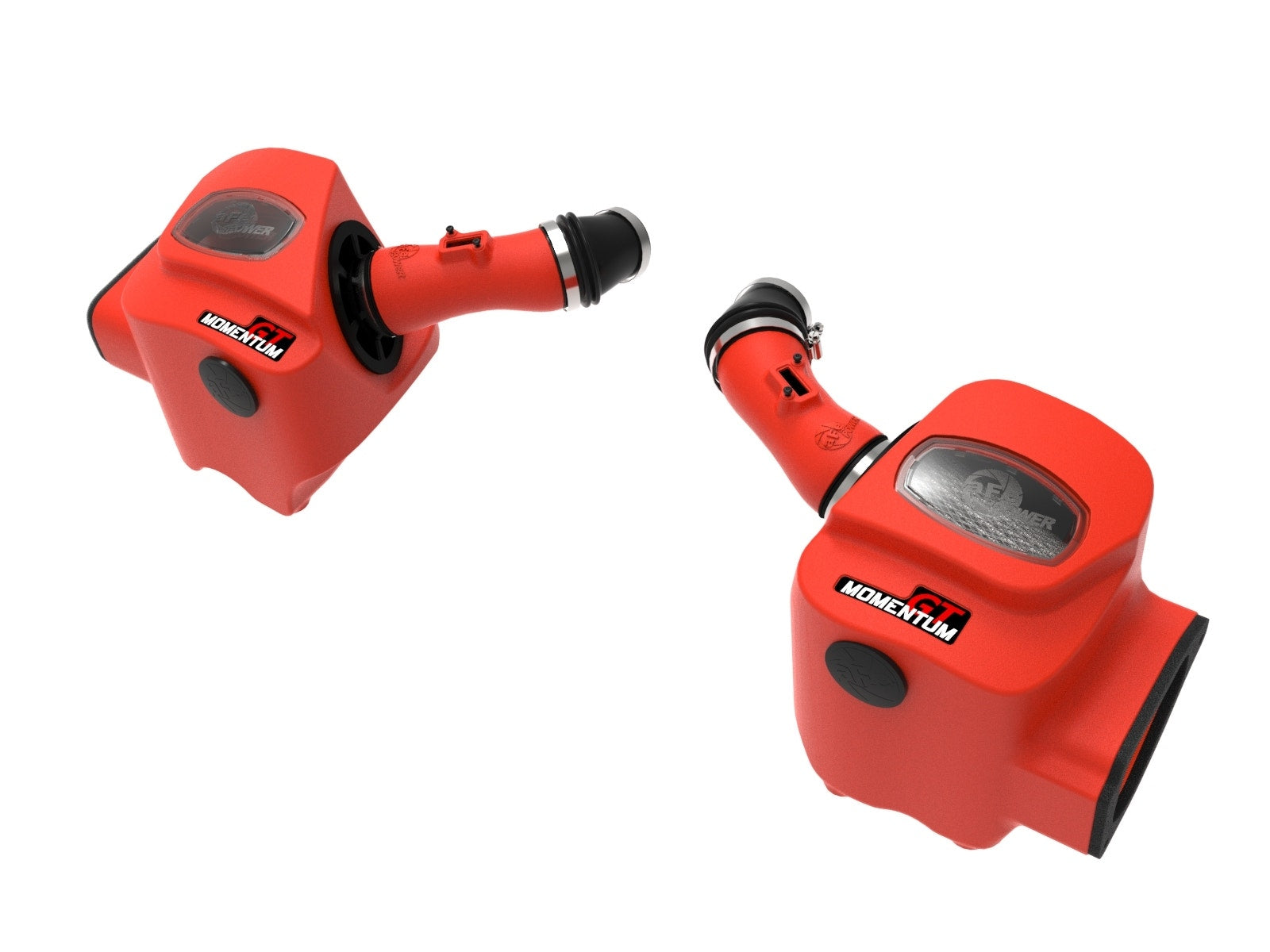 aFe Power 50-70091DR Momentum GT Red Edition Cold Air Intake System w/ Pro DRY S Filters (Toyota Land Cruiser (J300) 22-24 V6-3.4L (tt)) Husky Liners