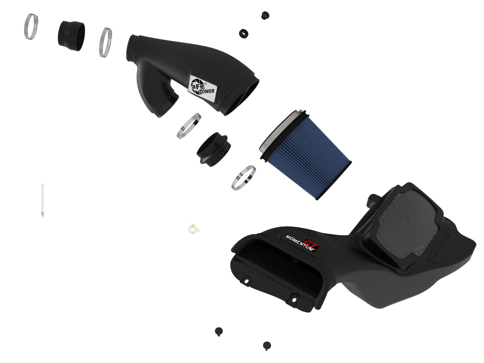 aFe Power 50-70099R Momentum GT Cold Air Intake System w/ Pro 5R Filter (Ford F-150 21-24 V6-3.5L (tt) PowerBoost) aFe Power