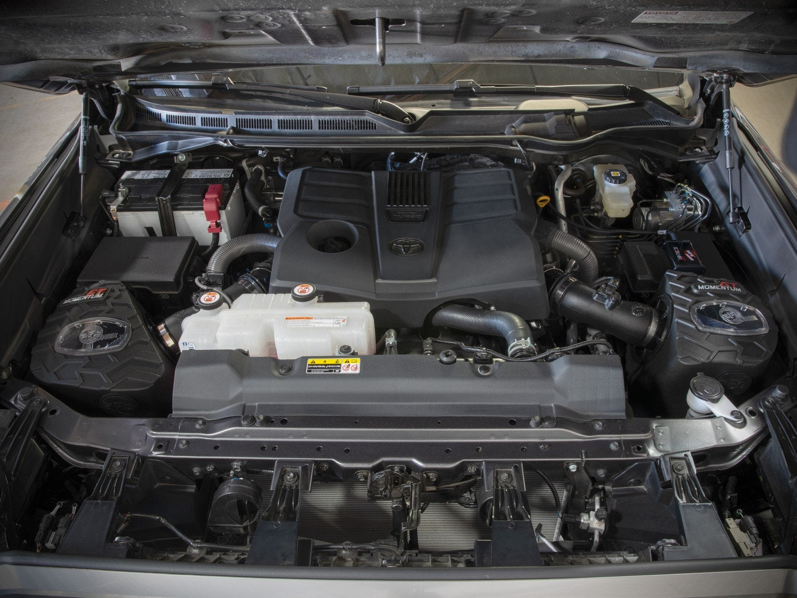 aFe Power 50-70100R Momentum GT Cold Air Intake System w/ Pro 5R Filters (Toyota Tundra 22-24 V6-3.4L (tt)) Husky Liners