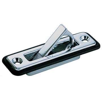 Perko 1221DP0CHR Spring Loaded Flush Pull - Chrome Plated Zinc - ¾" x 3-¼" Perko