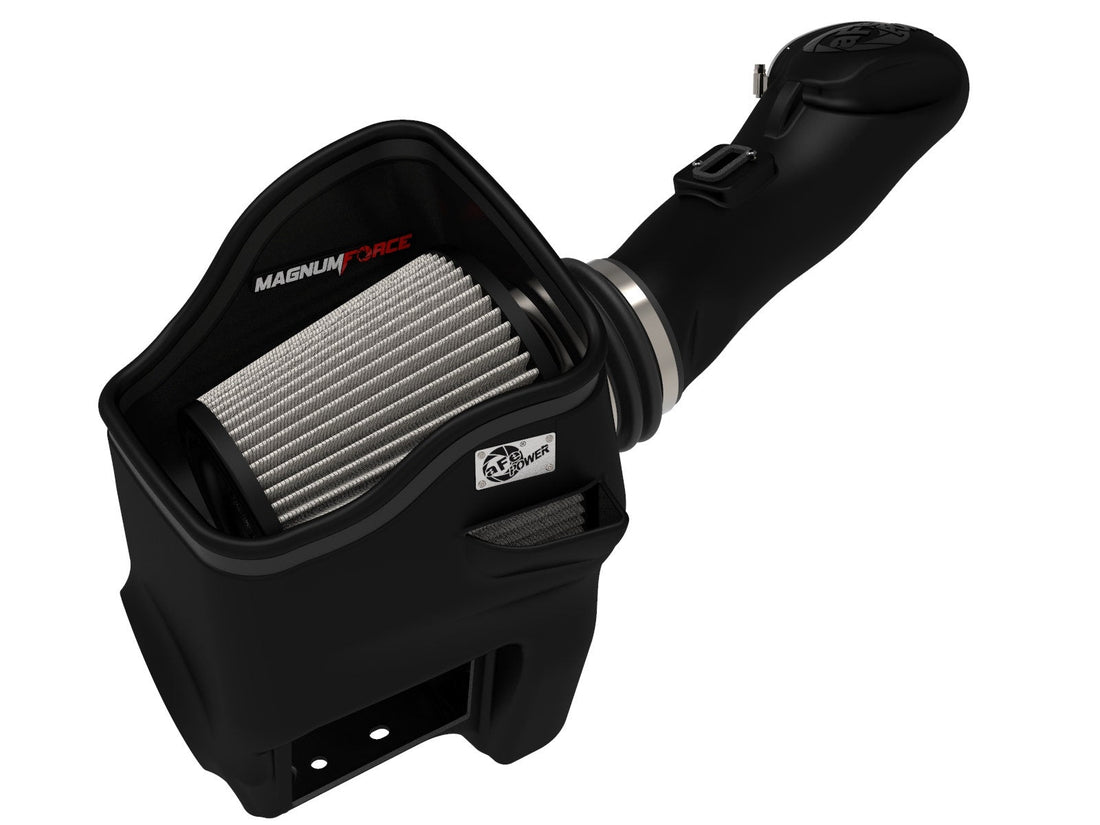 aFe Power 51-11872-1 Magnum FORCE Stage-2 Cold Air Intake System w/Pro DRY S Filter Media (Ford Diesel Trucks 11-16 V8-6.7L (td)) aFe Power