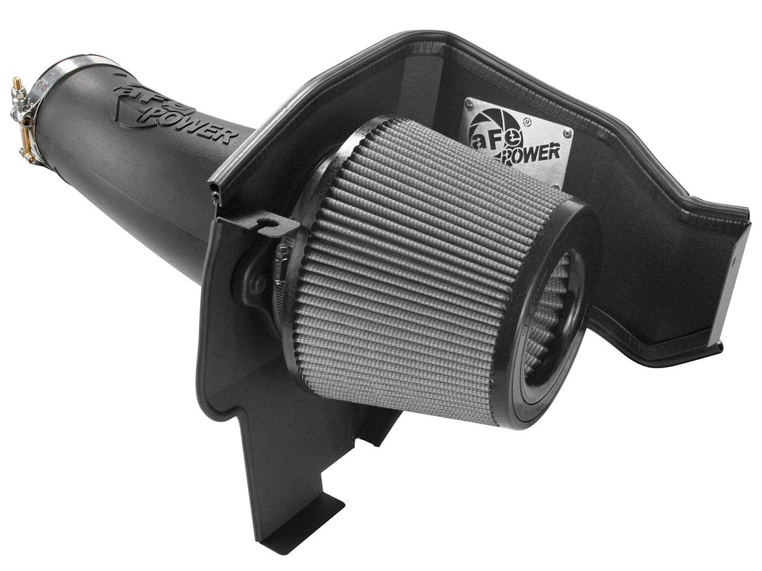 aFe Power 51-12172 Magnum FORCE Stage-2 Cold Air Intake System w/Pro DRY S Filter Media (Dodge Challenger/Charger/ Chrysler 300 SRT8/SRT 11-23 V8-6.4L HEMI) Afe Power