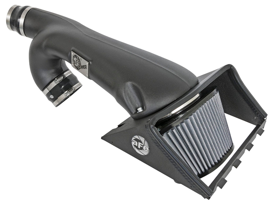 aFe Power 51-32112-B Magnum FORCE Stage-2 Cold Air Intake System w/Pro DRY S Filter Media (Ford F-150 EcoBoost 12-14 V6-3.5L (tt)) aFe Power