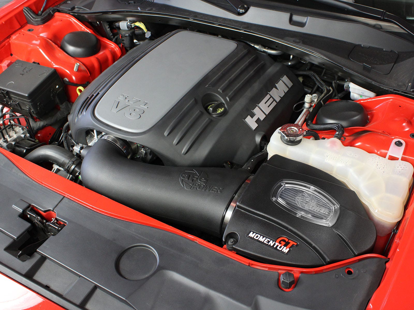aFe Power 51-72202 Momentum GT Cold Air Intake System w/Pro DRY S Filter Media (Dodge Challenger/Charger R/T 11-23 V8-5.7L HEMI) aFe Power