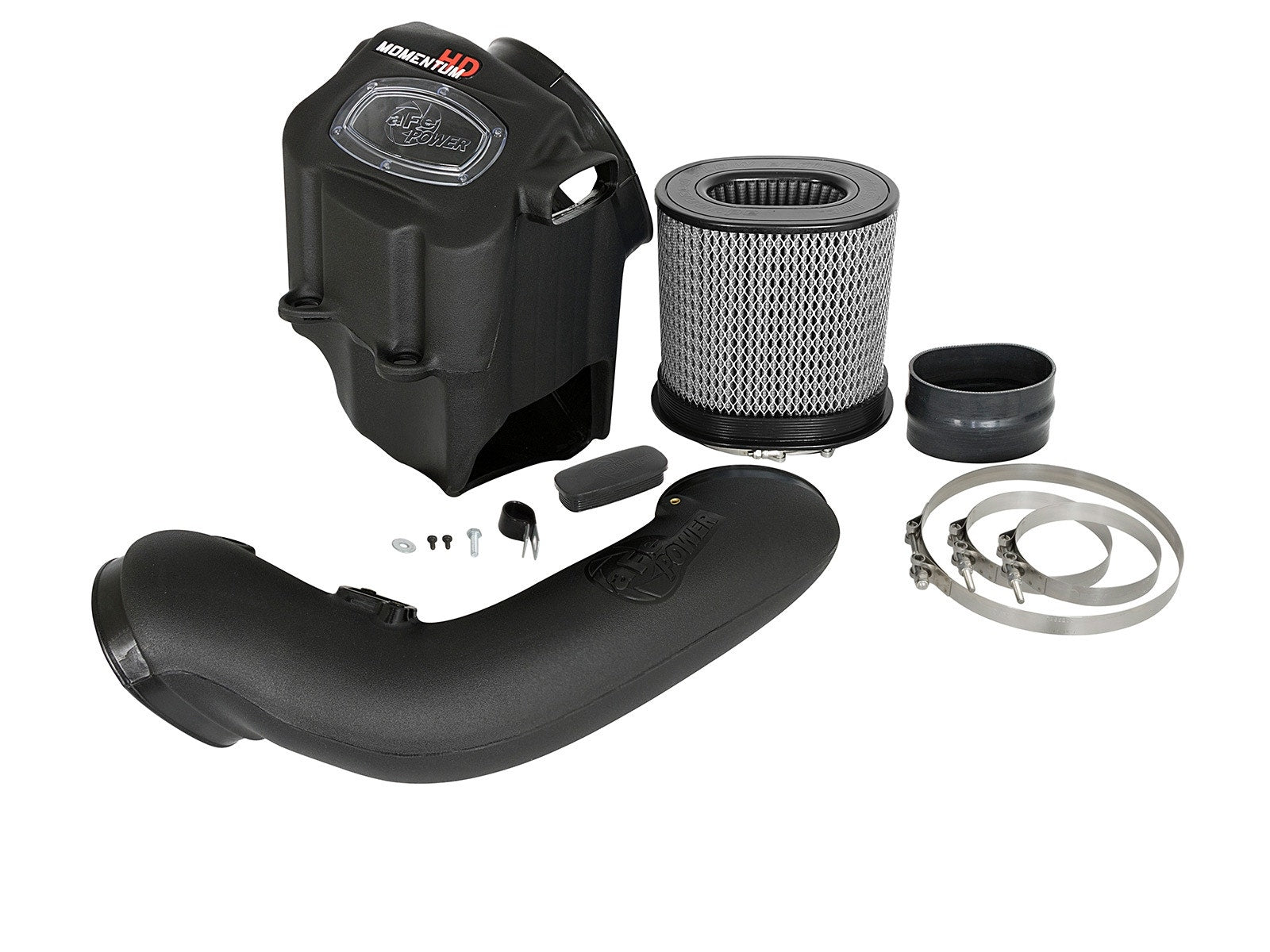 aFe Power 51-73006 Momentum HD Cold Air Intake System w/Pro DRY S Filter Media (Ford Diesel Trucks 17-19 V8-6.7L (td)) Afe Power