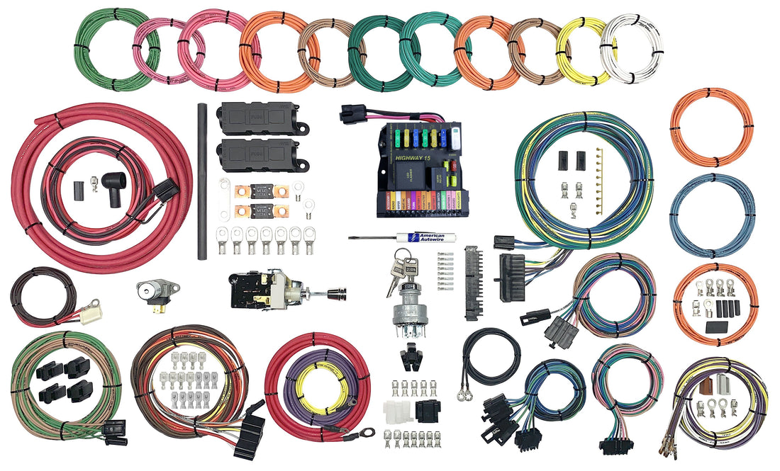 American Autowire  510825 Highway 15 Plus Universal Wiring System American Autowire