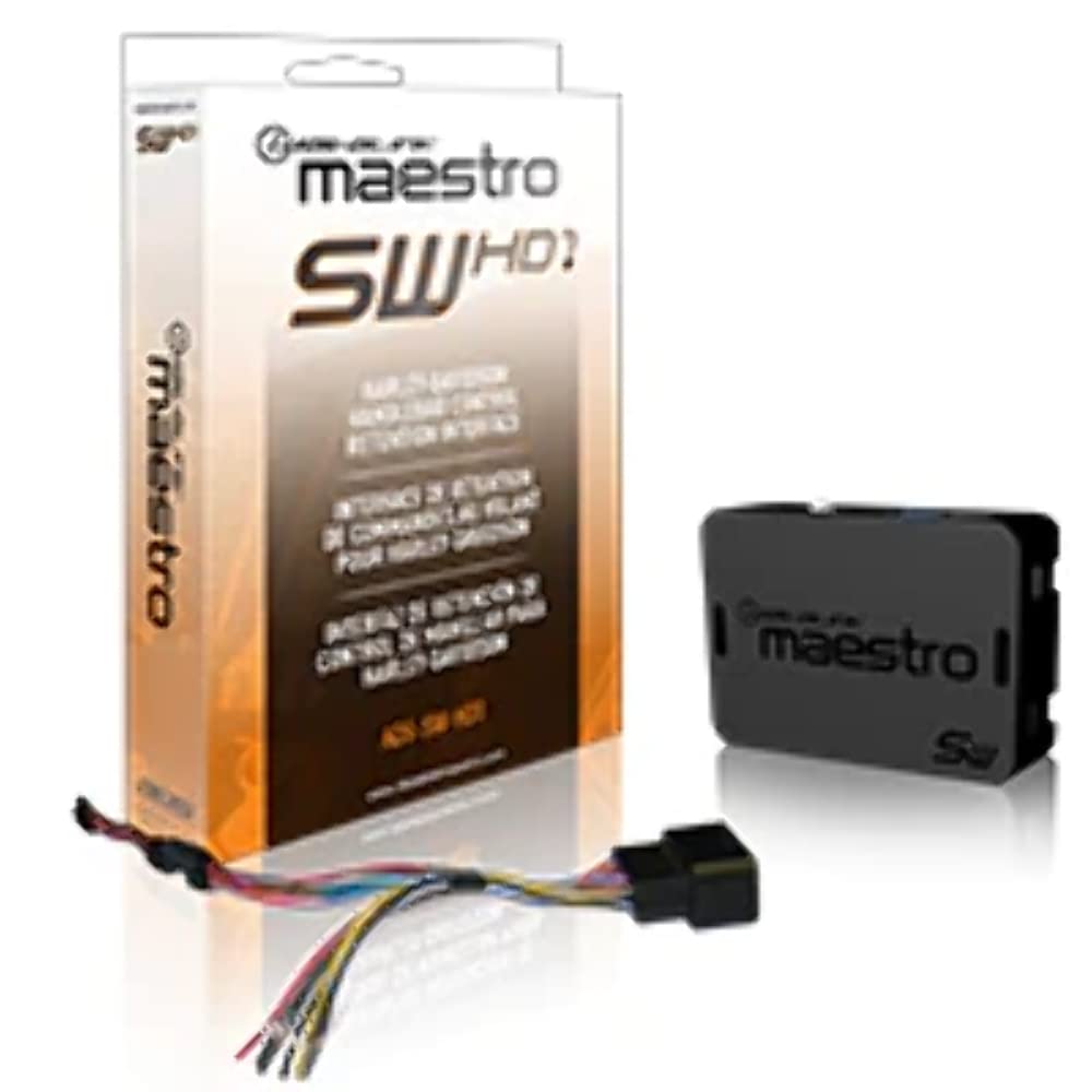 iDatalink ADS-SW-HD1 Wiring Interface Install a new radio and retain handlebar audio controls in select 1996-13 Harley-Davidson motorcycles Maestro