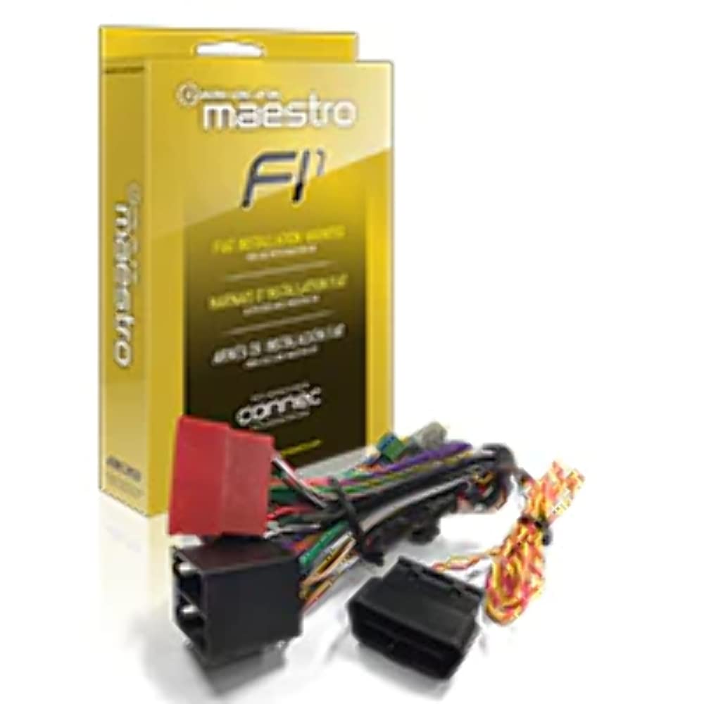 iDatalink HRN-RR-FI1 Factory Integration Adapter Connect a car stereo and retain steering wheel controls and factory amp in select Fiat vehicles ( ADS-MRR or ADS-MRR2 module also required ) Maestro
