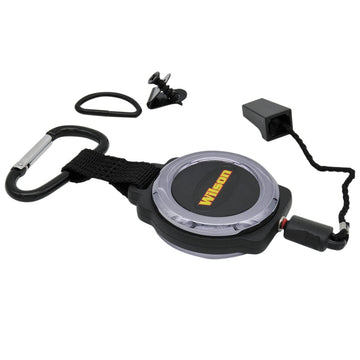 Wilson CB Microphone Retriever 305MRBC - Adjustable Mic Lanyard and Hardware Mounting Kit - Black Chrome Finish Wilson