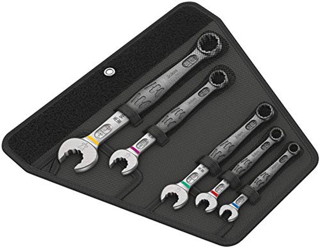Wera 05020240001 6003 Joker 5 Imperial Set 1 Combination Wrench Set, Imperial Wera