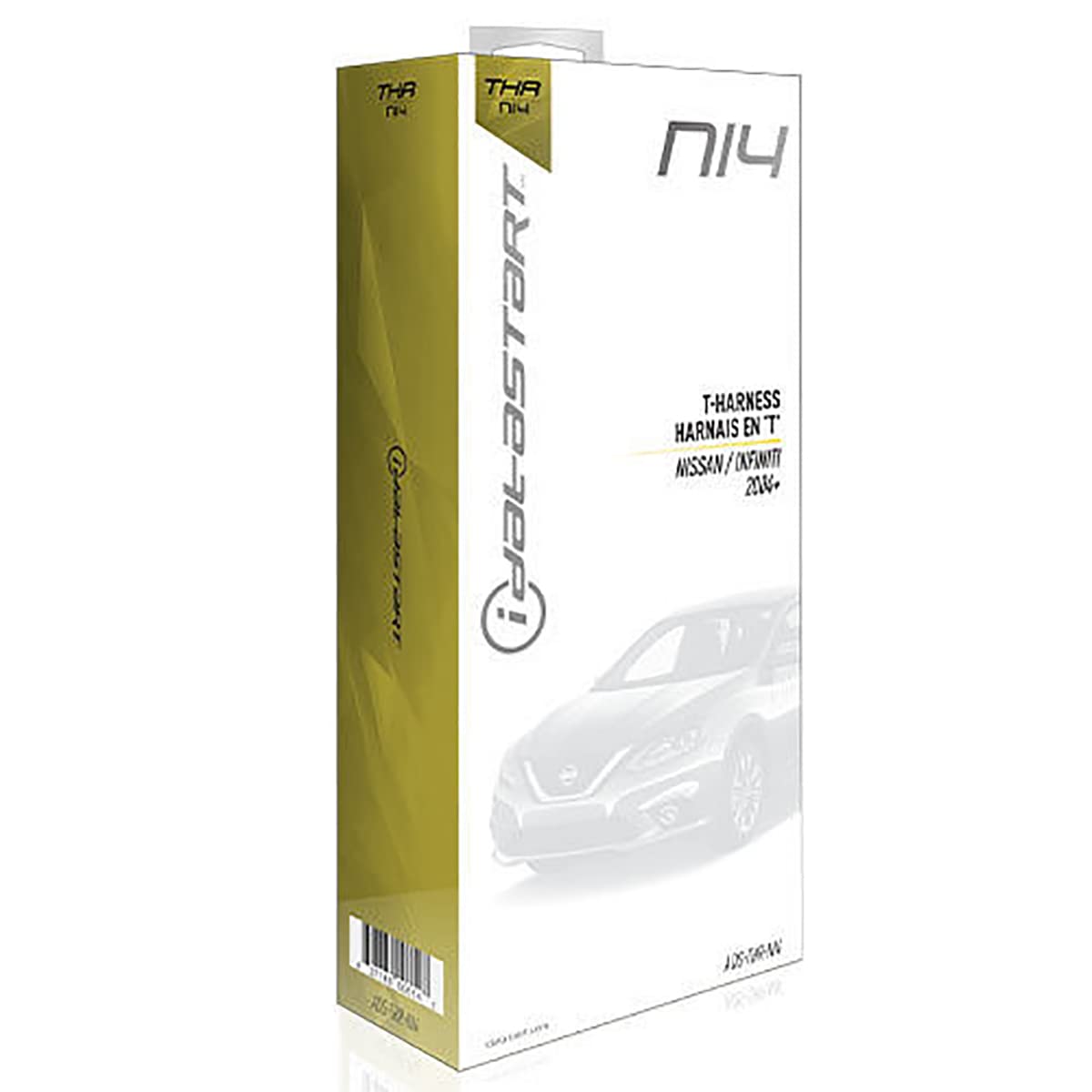 iDatastart ADS-THR-NI4 Remote start T-harness for select 2004-up Nissan and Infiniti vehicles, plus select 2015-up Chevrolets (CMHCXA0 module also required) Flashlogic