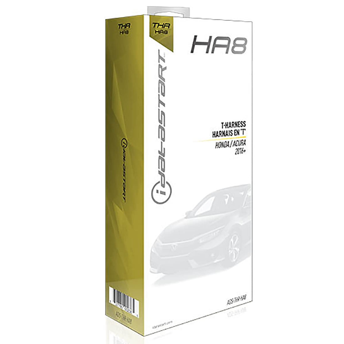 iDatastart ADS-THR-HA8 Remote start T-harness for select 2016-up Honda vehicles (CMHCXA0 module also required) Flashlogic