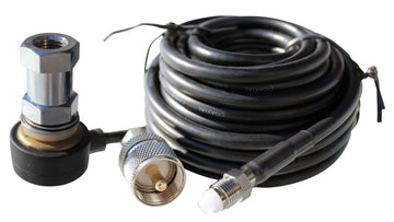 Procomm 18' TERMINATOR COAX W/ NIP CONNECTOR & LOOSE NIP13 Procomm