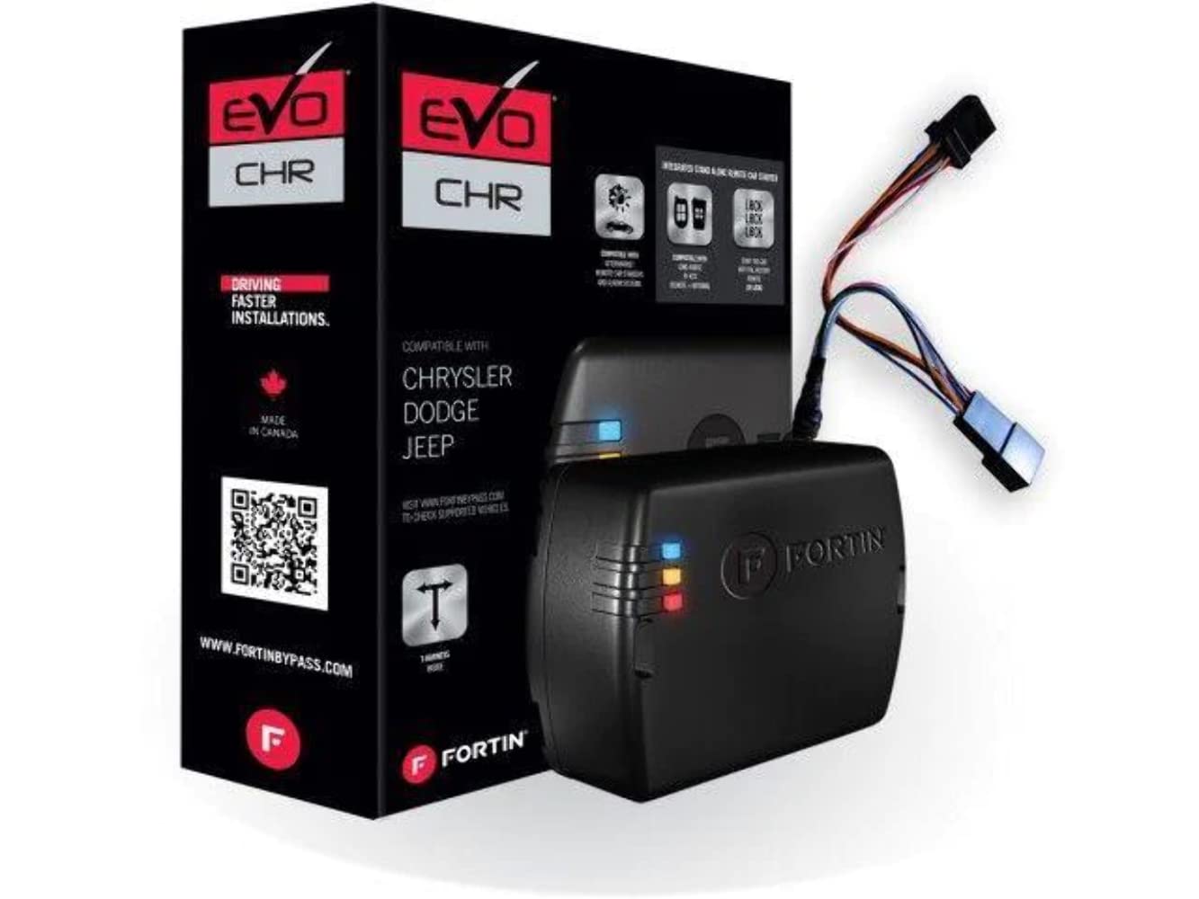 Fortin EVO-NIST3 Module & T-Harness combo for select Nissan and Infiniti Push-To-Start vehicles. Fortin