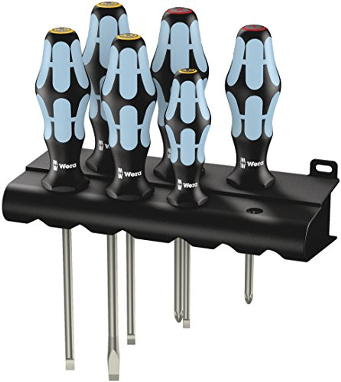 Wera 05032060001 Kraftform Stainless 3334/6 SS Slotted/Phillips Screwdriver Set Wera